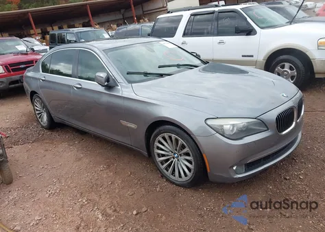 2012 BMW 740Li z USA, uszkodzony, nr VIN WBAKB4C56CC575673